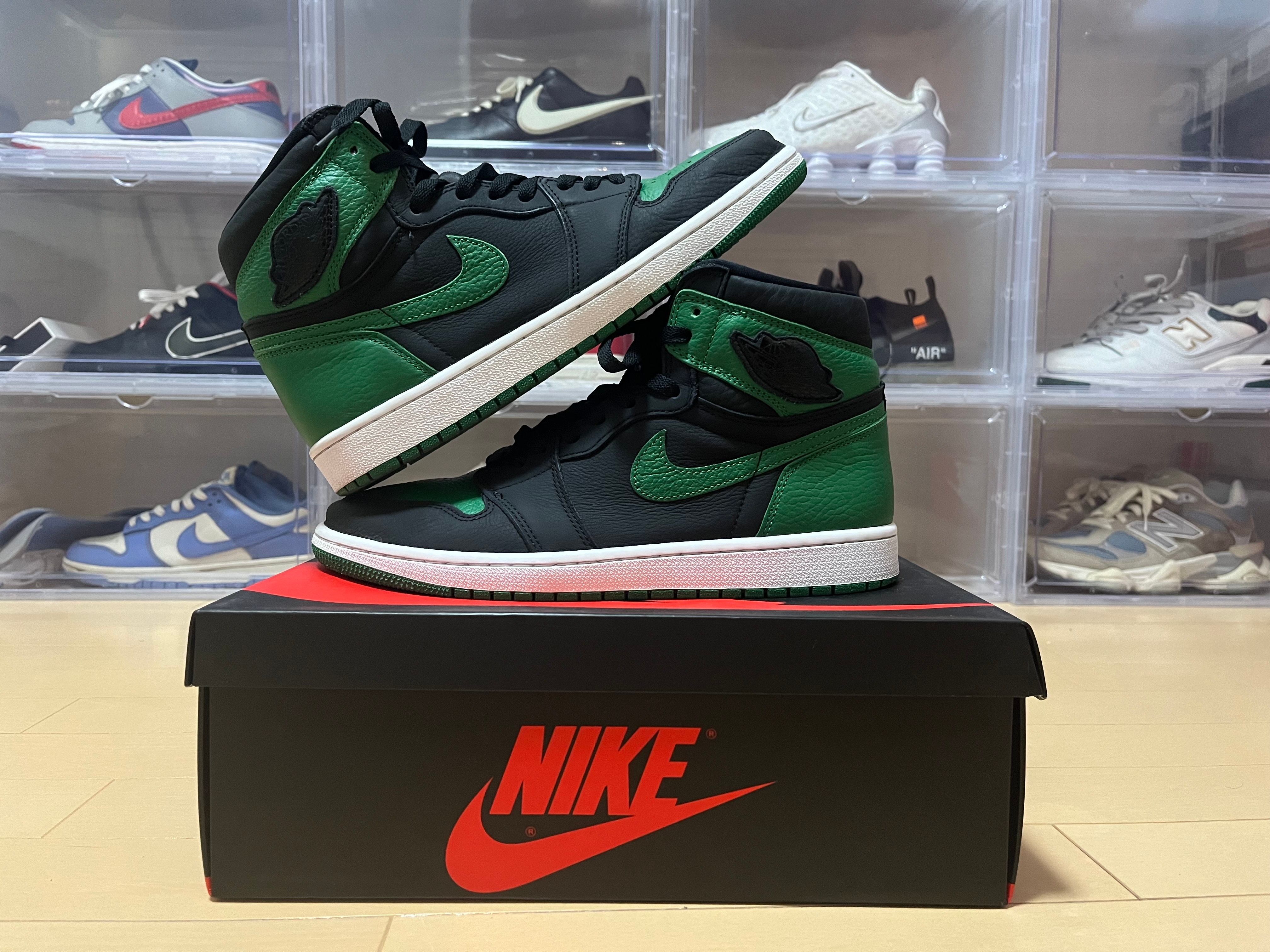 Nike Air Jordan 1 Retro High OG "Black/Pine Green" (2020)