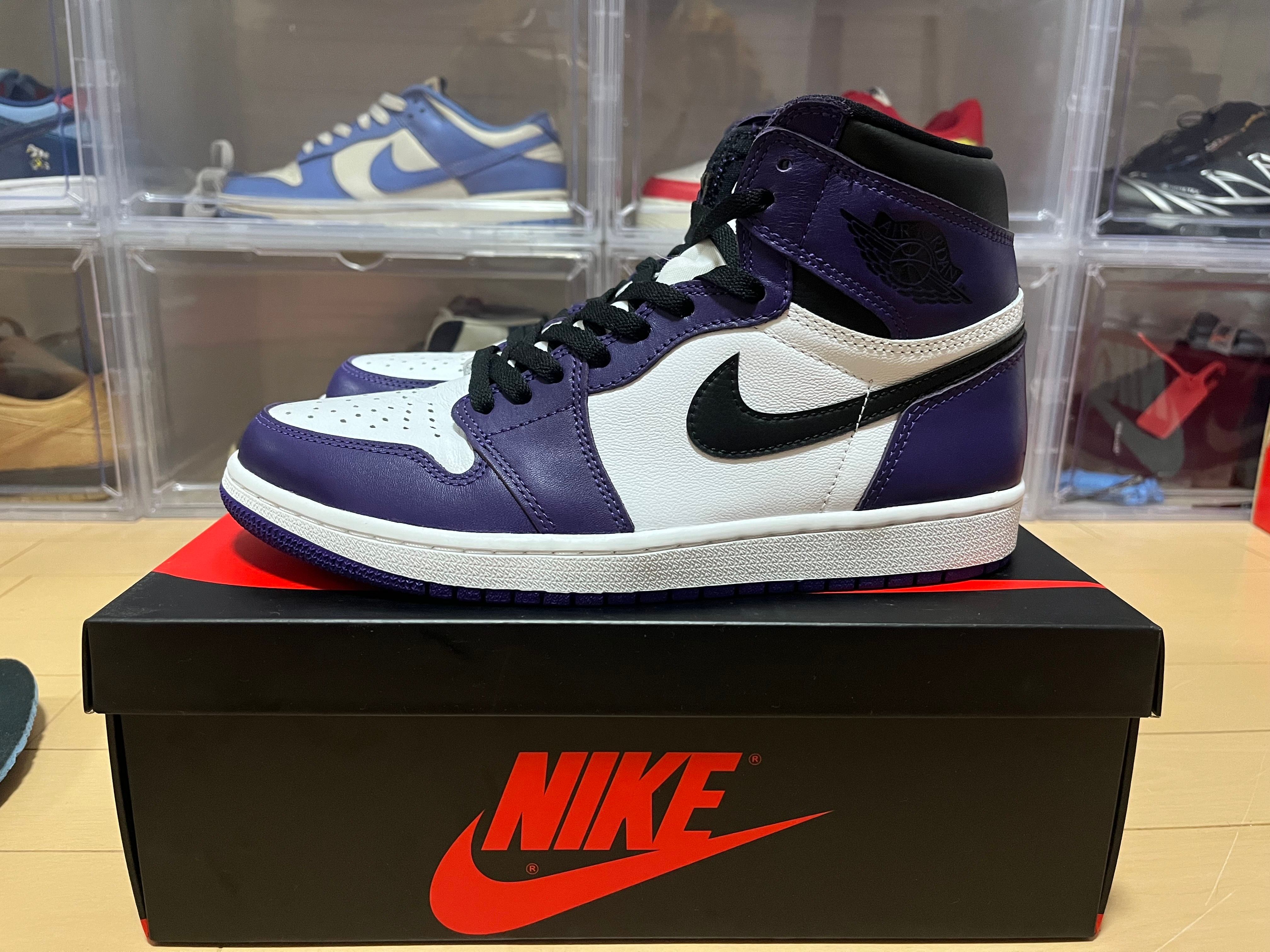 Nike Air Jordan 1 Retro High OG "Court Purple White/Black" (2020)   