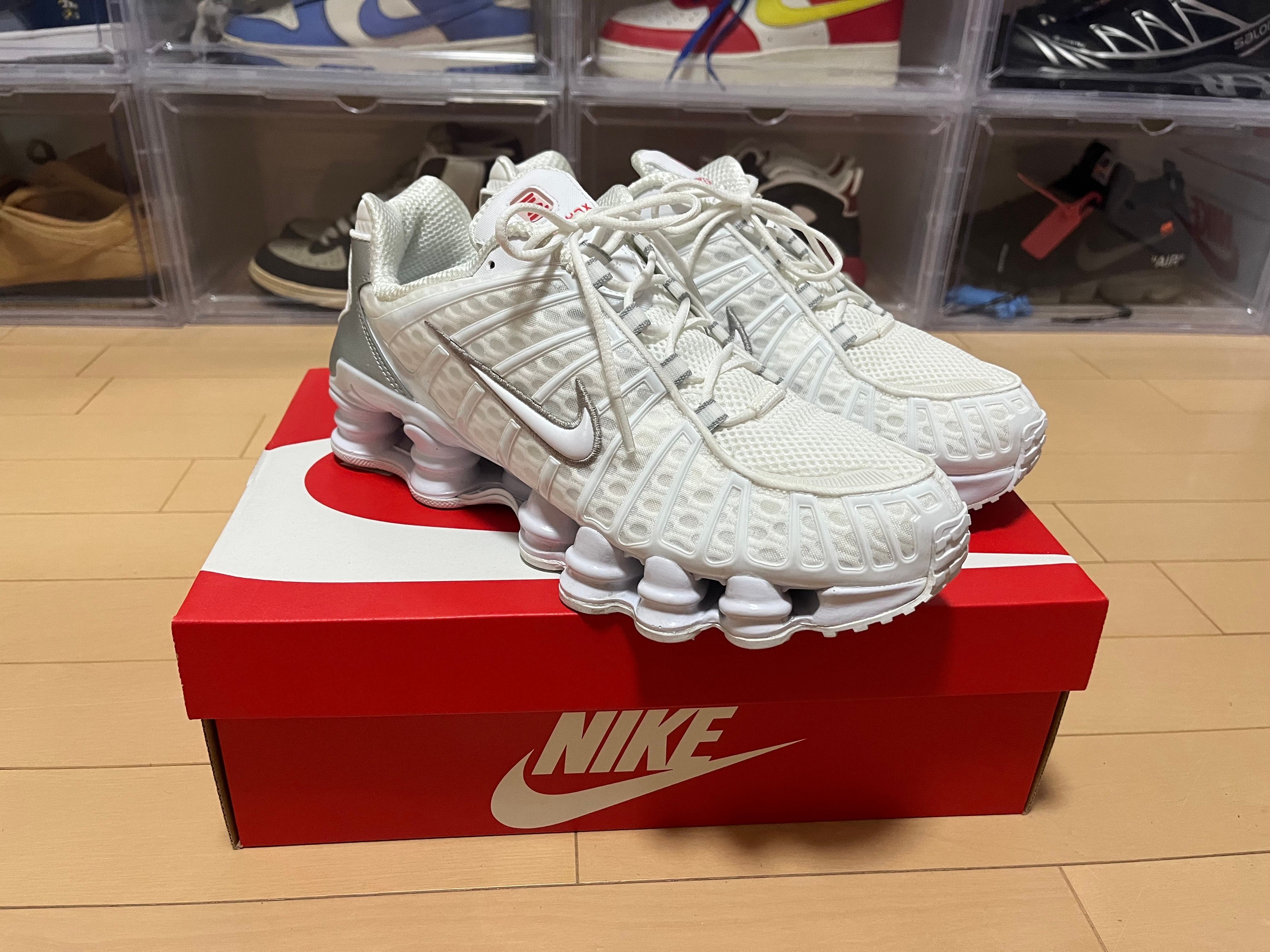 Nike Women's Shox TL "White and Max Orange"