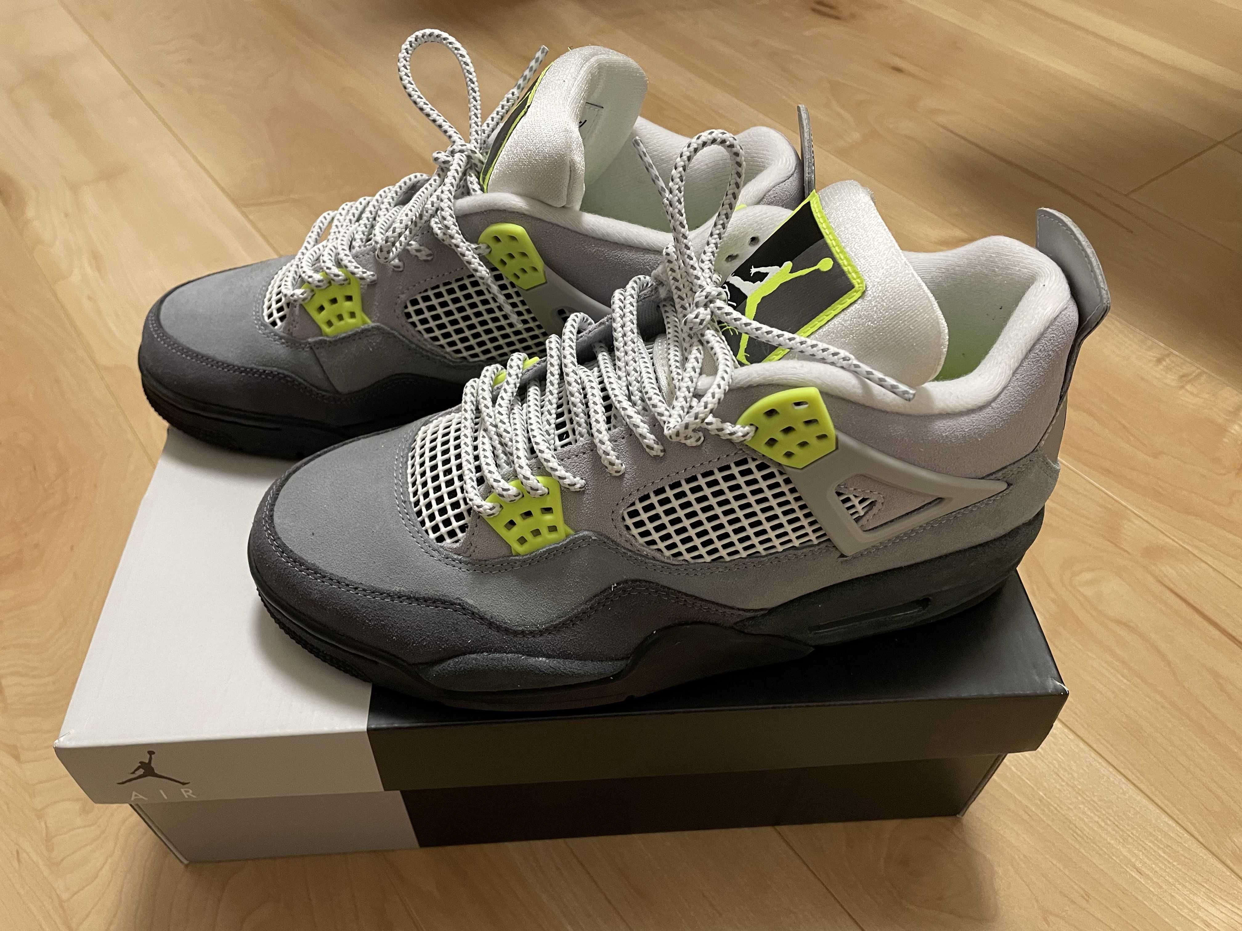 NIKE AIR JORDAN 4 RETRO LE "NEON"