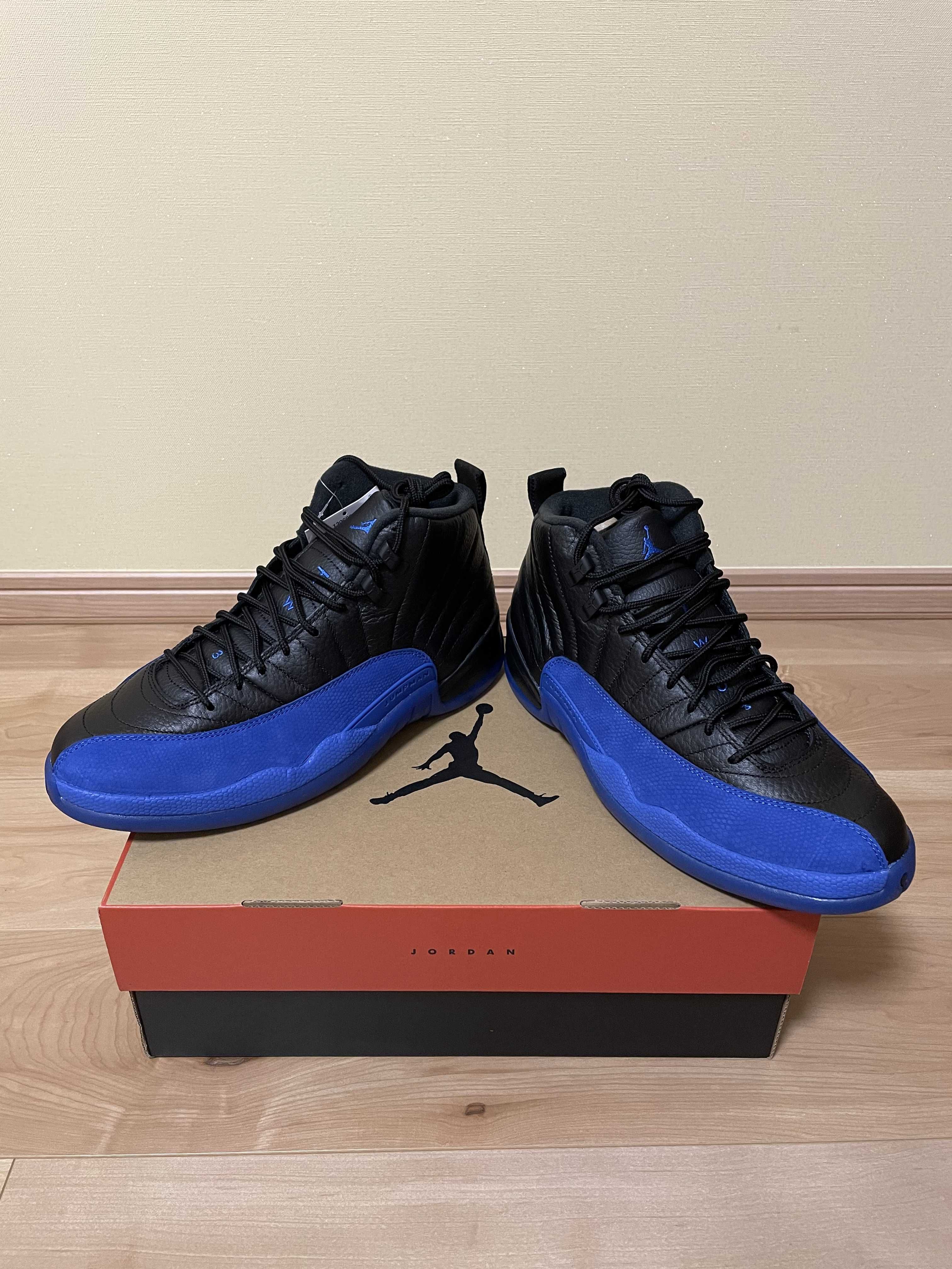 NIKE AIR JORDAN 12 "BLACK GAME ROYAL"