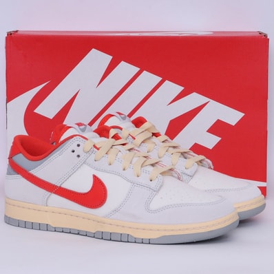 Nike Dunk Low Athletic Department "Picante Red"