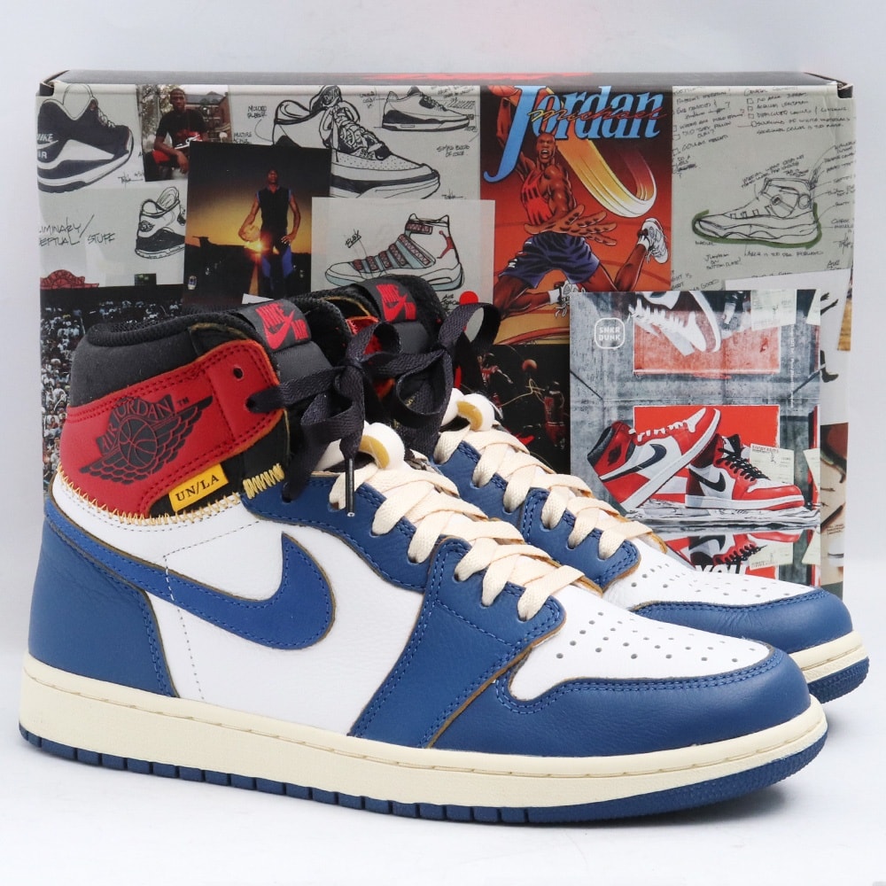 Union × Nike Air Jordan 1 Retro High OG NRG "Storm Blue/Varsity Red"
