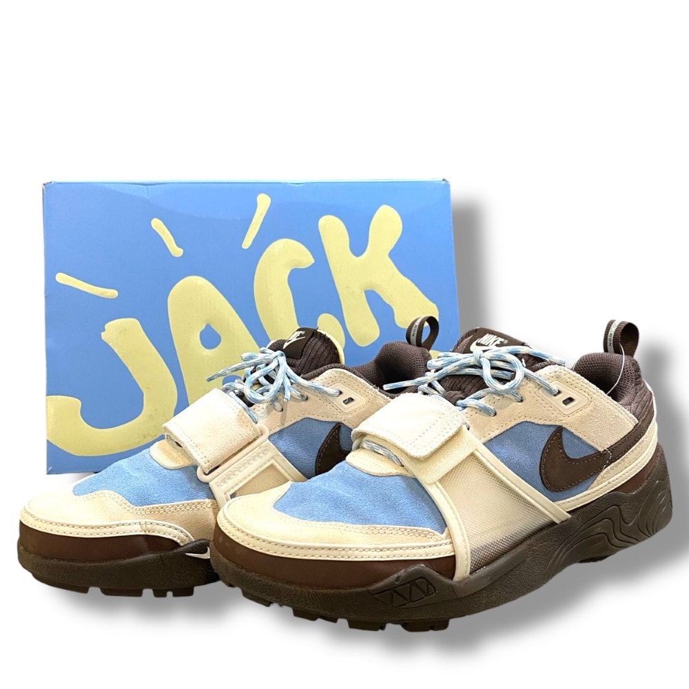 Travis Scott × Nike Zoom Field Jaxx "Pale Ivory and Leche Blue"