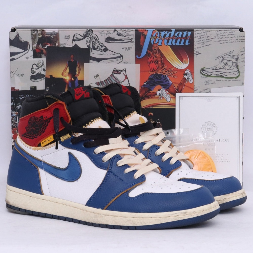 UNION × Nike Air Jordan 1 Retro High OG NRG "Storm Blue/Varsity Red"