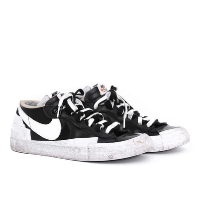sacai × Nike Blazer Low "Black Patent Leather"