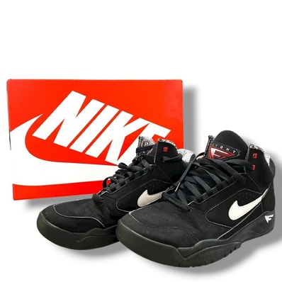 Nike Air Flight Lite Mid "Black/White/Varsity Red"