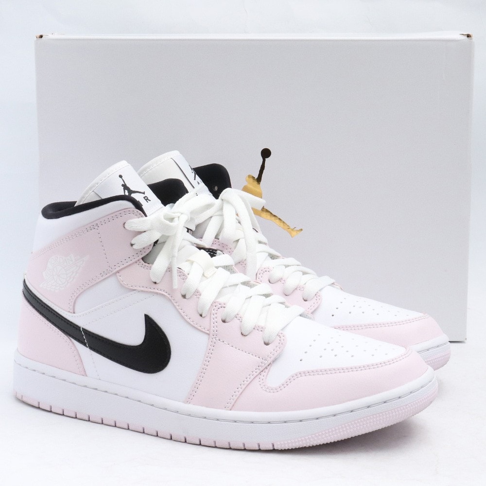 Nike Women's Air Jordan 1 Mid "Light Violet/White/Black"