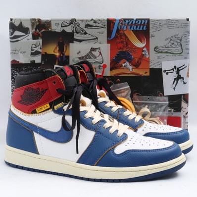 Union × Nike Air Jordan 1 Retro High OG NRG "Storm Blue/Varsity Red"