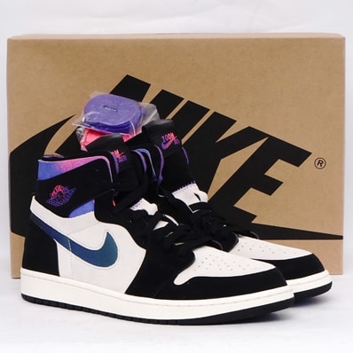 Paris Saint-Germain (PSG) × Nike Air Jordan 1 High Zoom Air CMFT "White/Black"