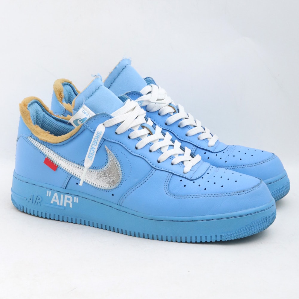 Off-White × Nike Air Force 1 Low "MCA University Blue"