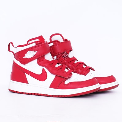 Nike GS Air Jordan 1 FlyEase "White/Red"