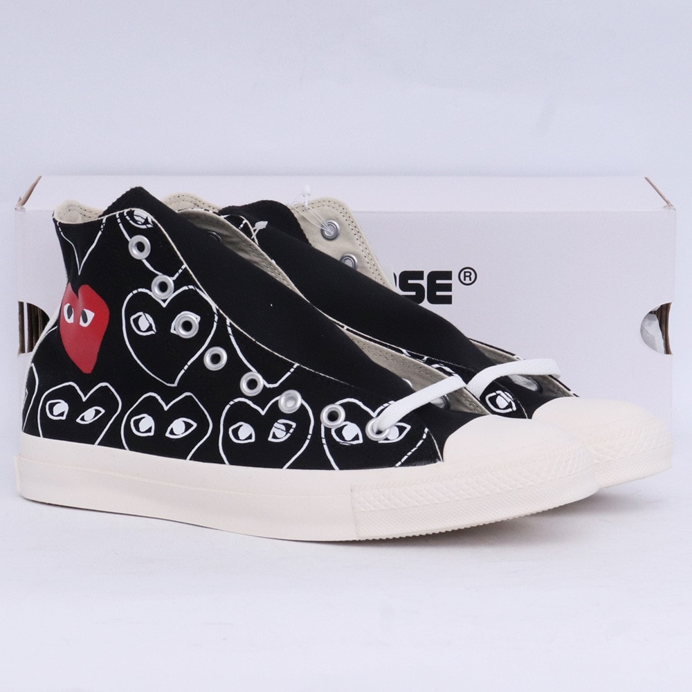 PLAY COMME des GARCONS × Converse Chuck Taylor Hi "Black"
