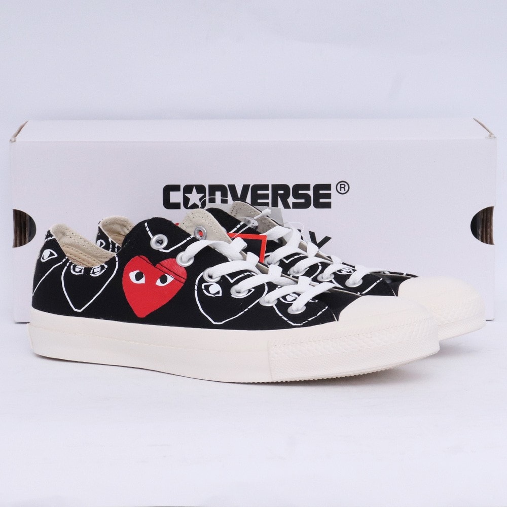 PLAY COMME des GARCONS × Converse Chuck Taylor Low "Black"