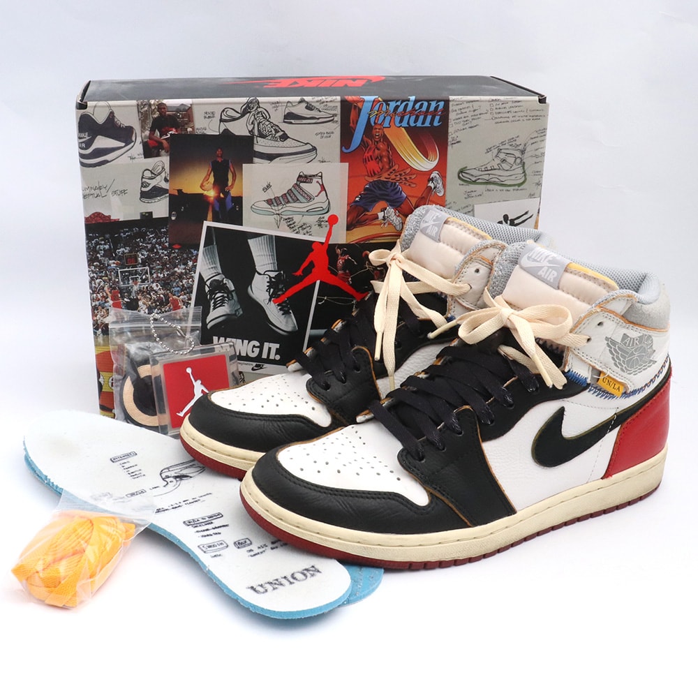 UNION × Nike Air Jordan 1 Retro High OG NRG "Varsity Red/Wolf Grey"