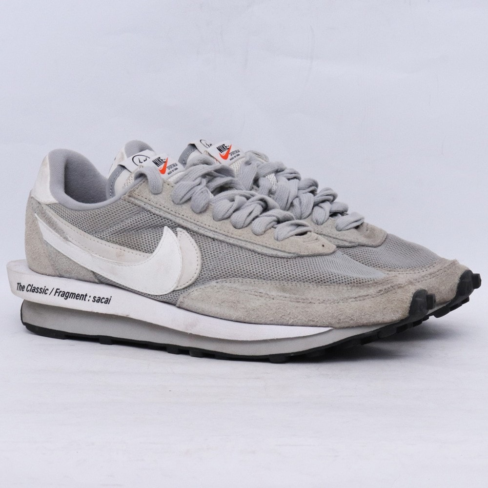 fragment design × sacai × Nike LD Waffle "Light Smoke Grey"