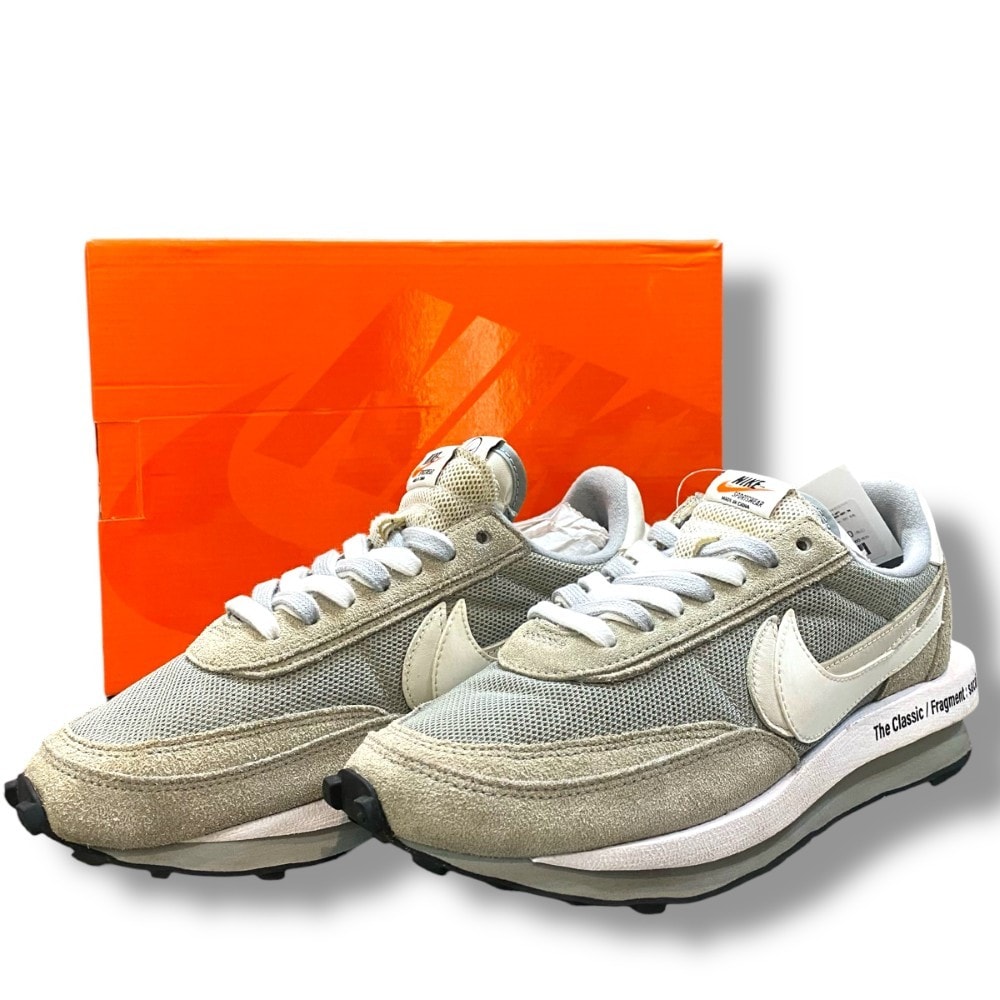 fragment design × sacai × Nike LD Waffle "Light Smoke Grey"