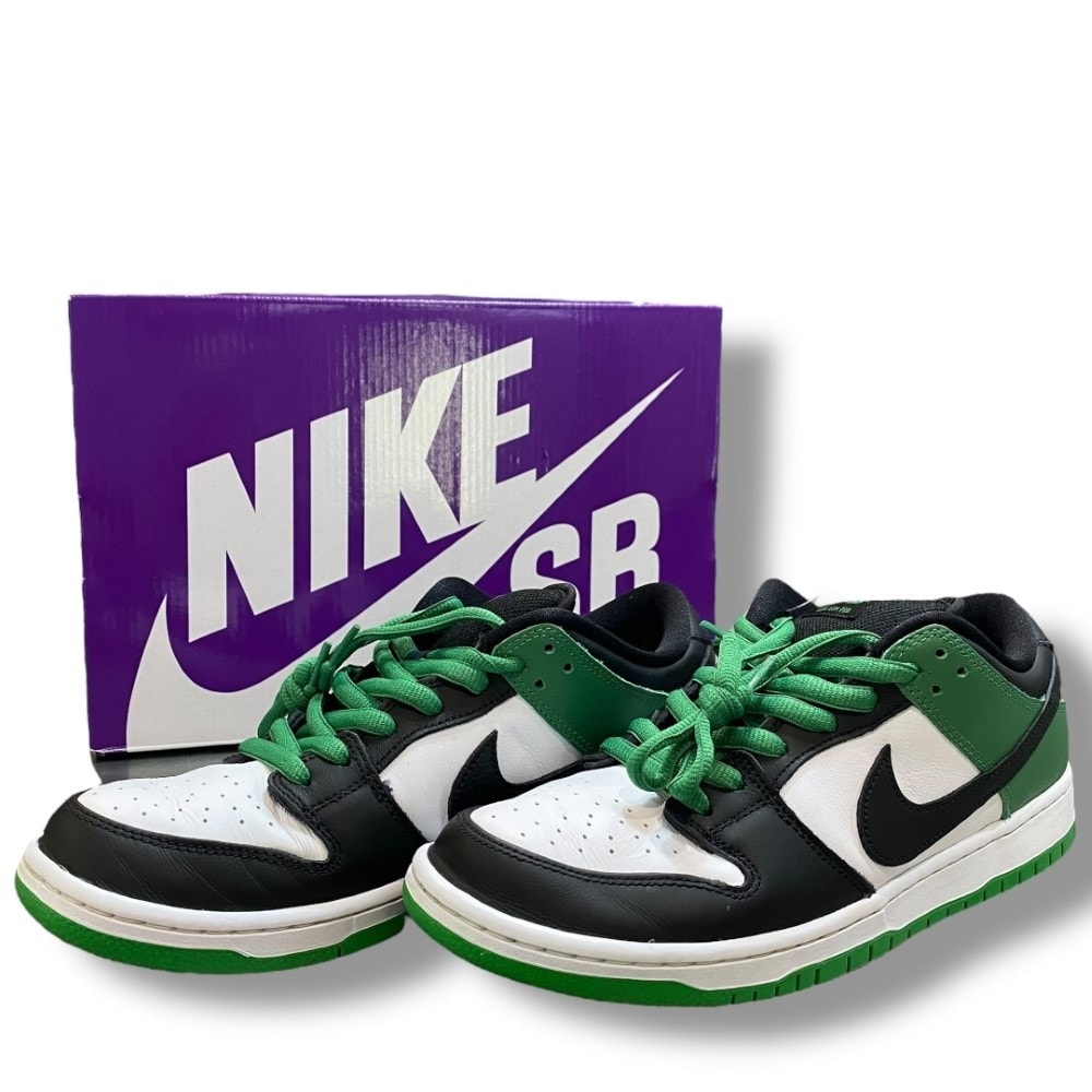 Nike SB Dunk Low Pro "Black and Classic Green"