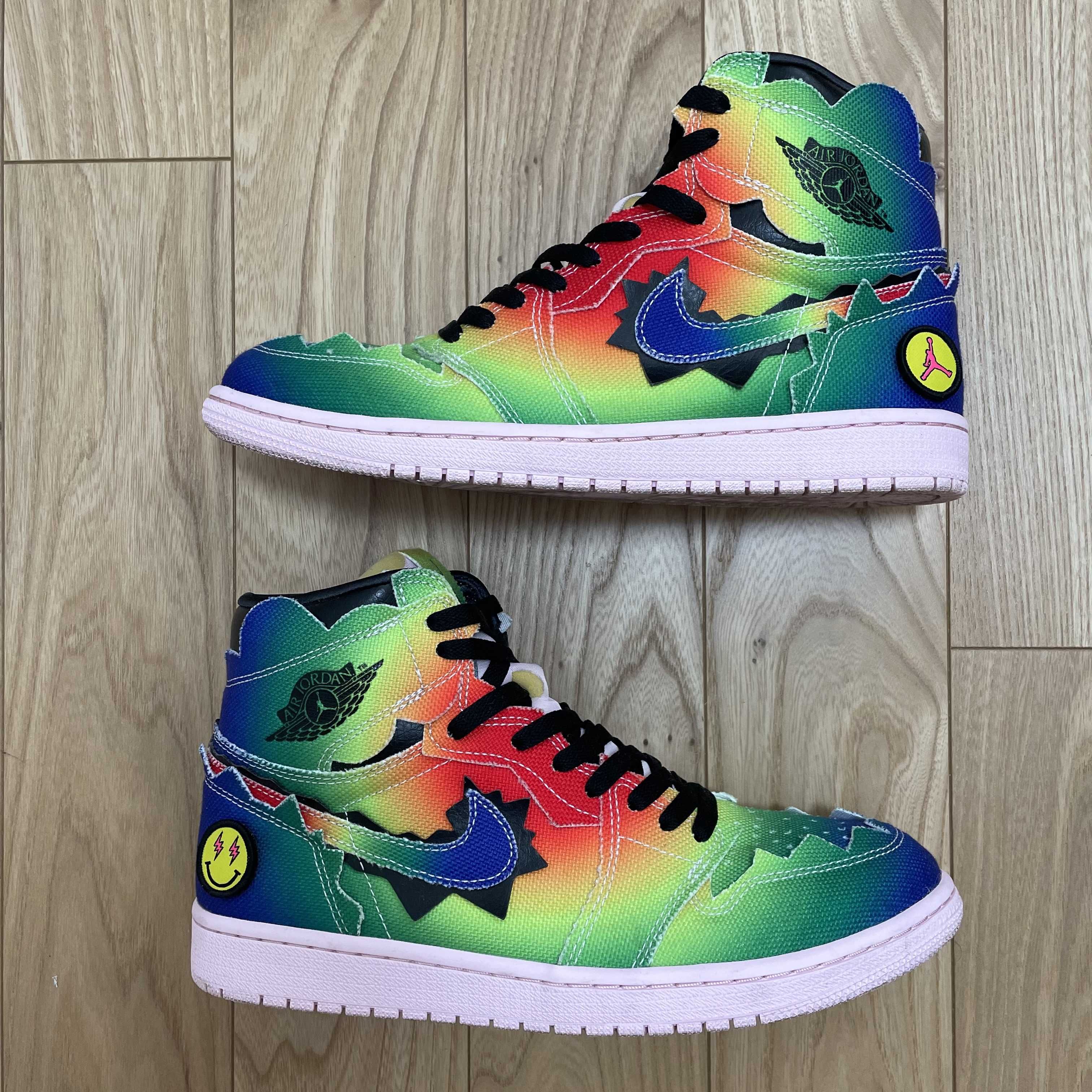 J Balvin × Nike Air Jordan 1 High OG "Rainbow"