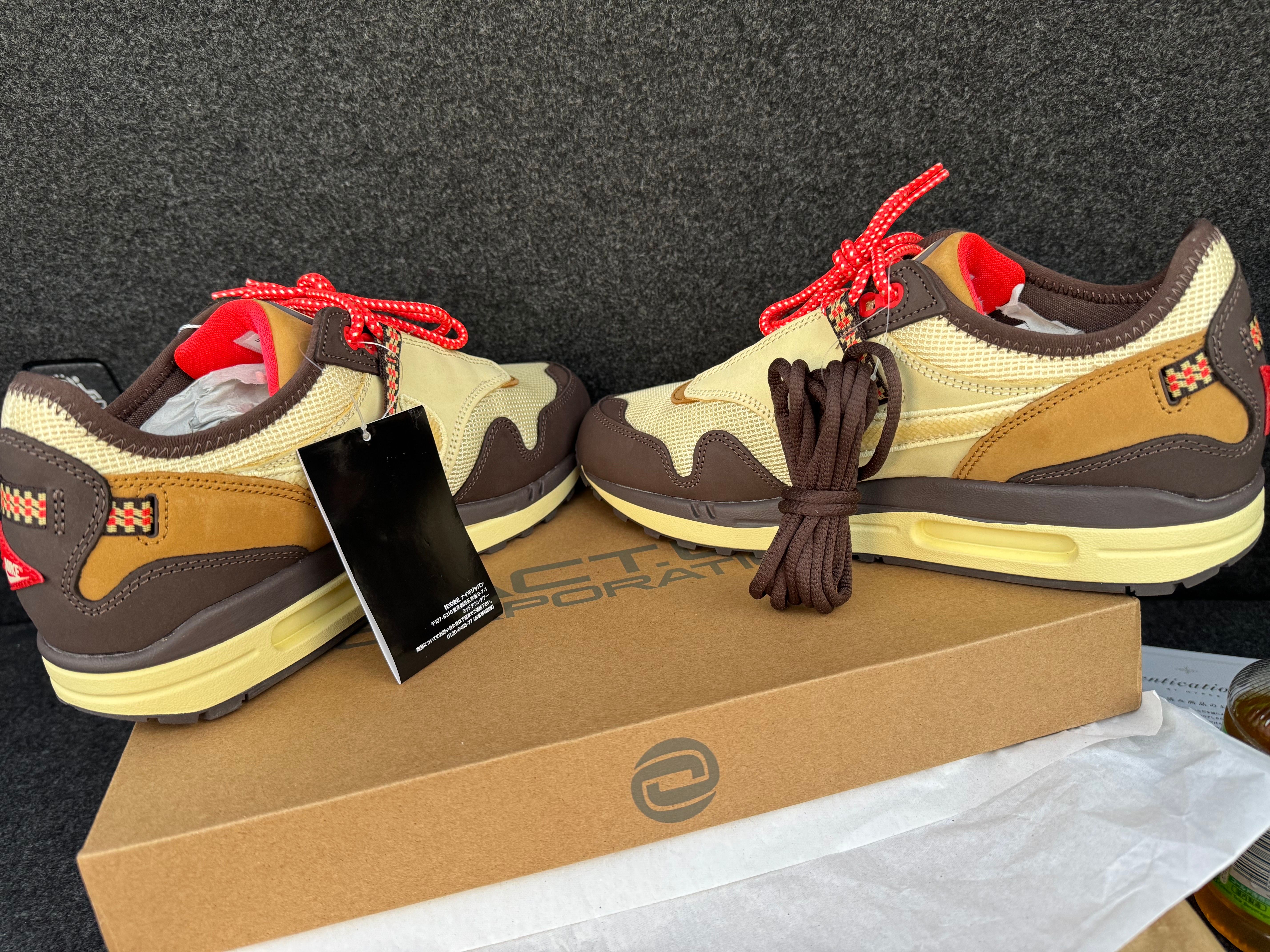 Travis Scott × Nike Air Max 1 "CACT.US Brown"