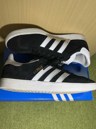 adidas Gazelle "Core Black/Cloud White/Gold"