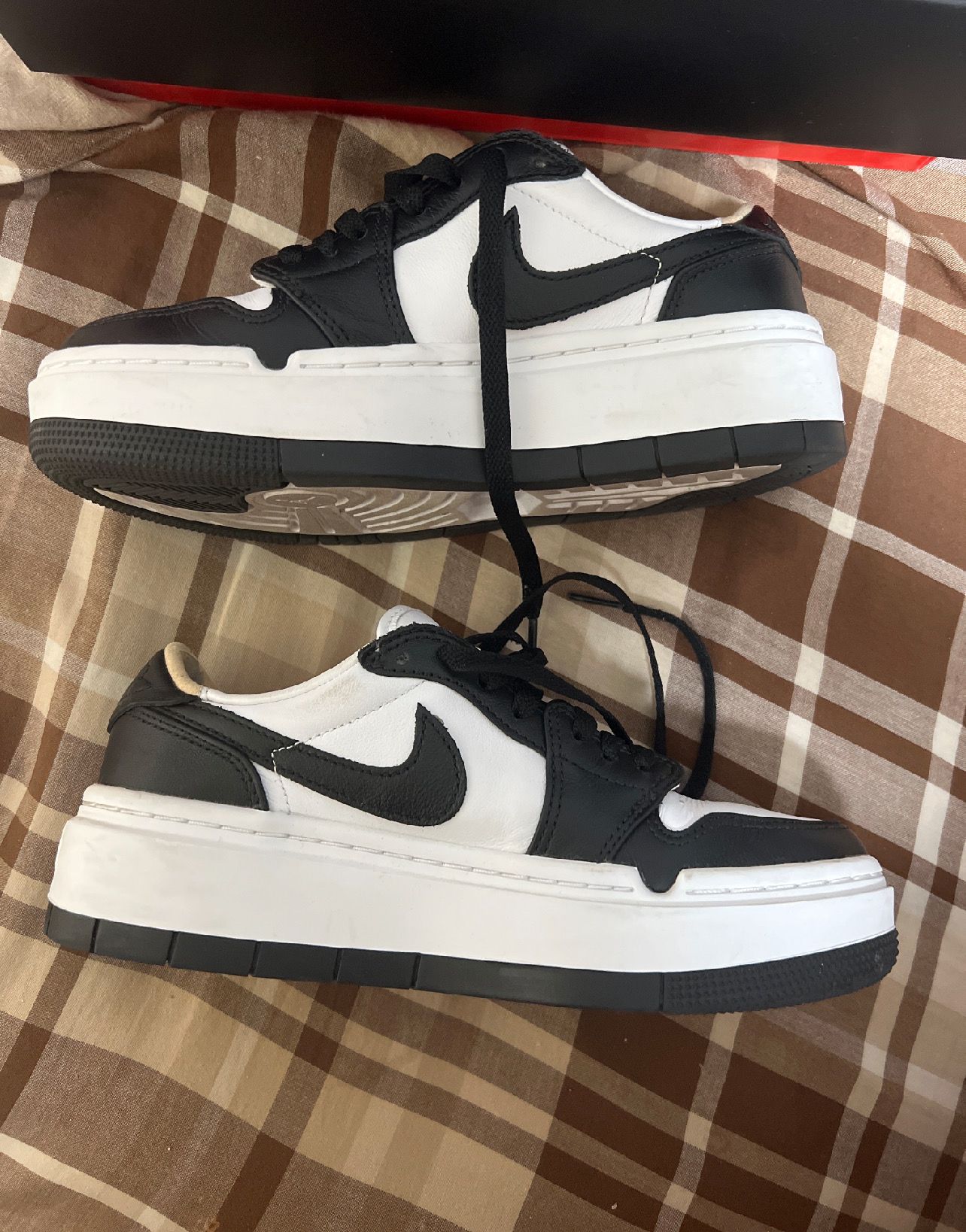 Nike Women's Air Jordan 1 Low Elevate "White/Black"