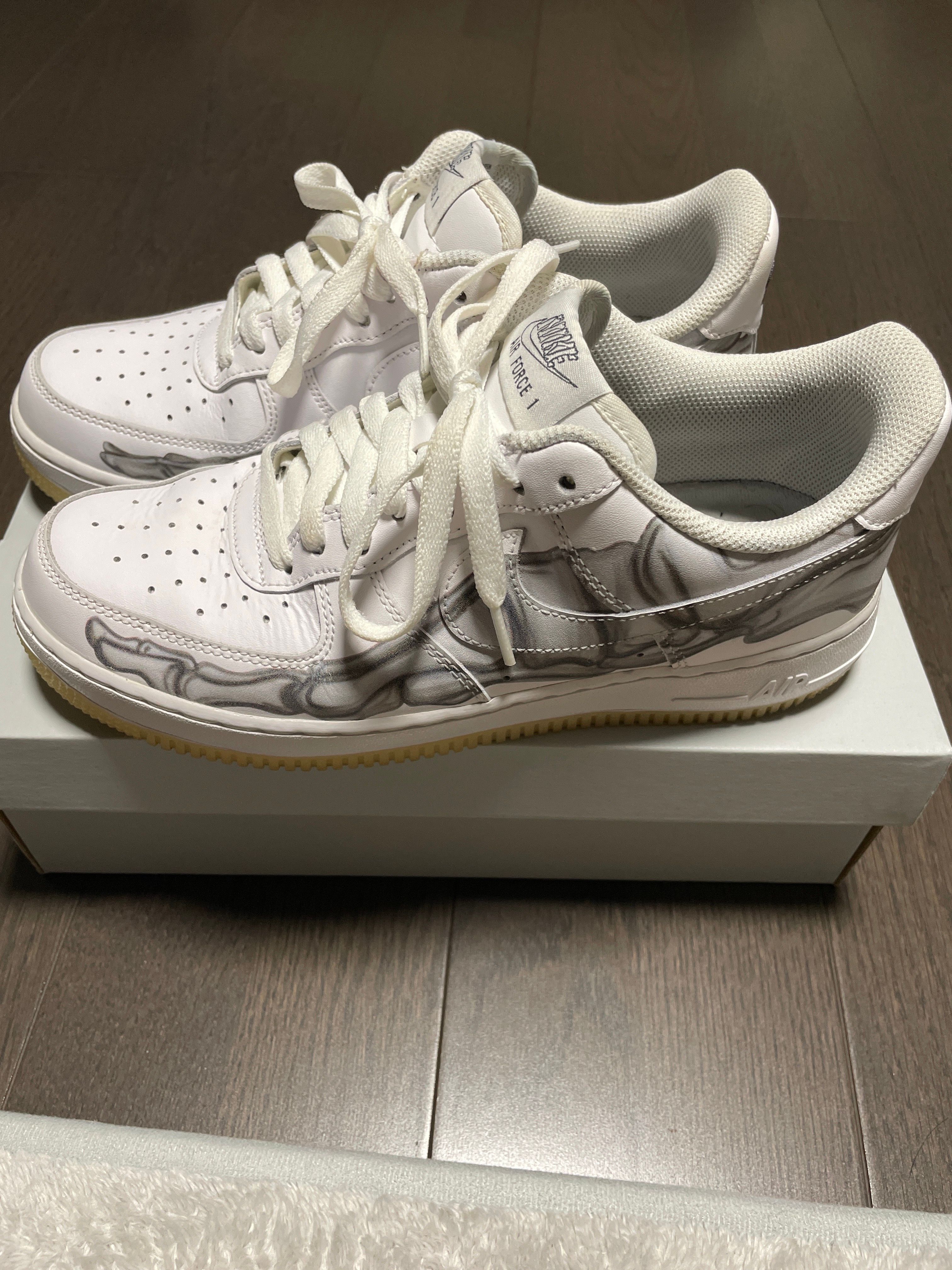 Nike Air Force 1 Low "White Skeleton"