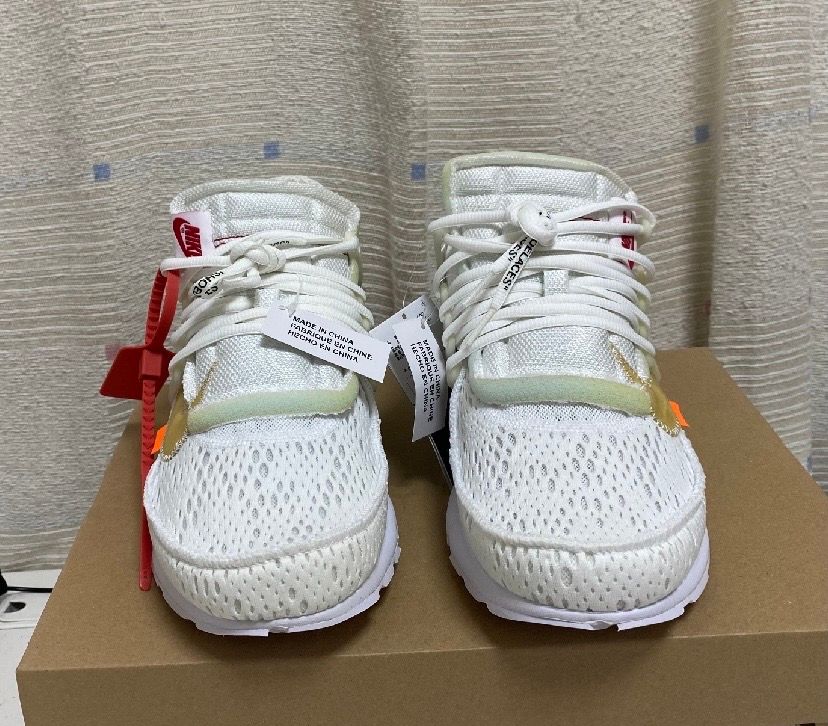 Off-White × Nike Air Presto "White/Black/Cone"