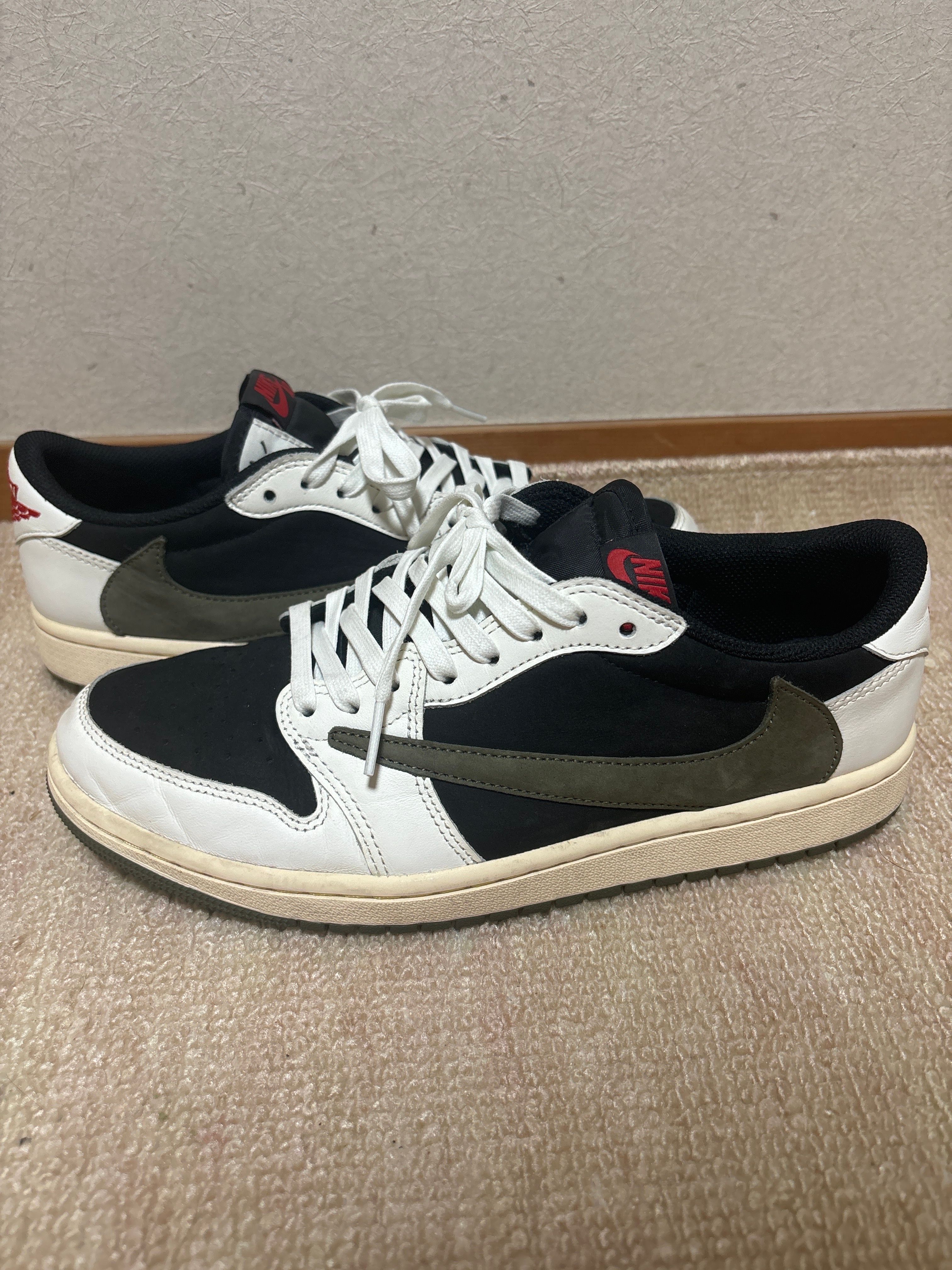 Travis Scott × Nike Women's Air Jordan 1 Low OG "Medium Olive"