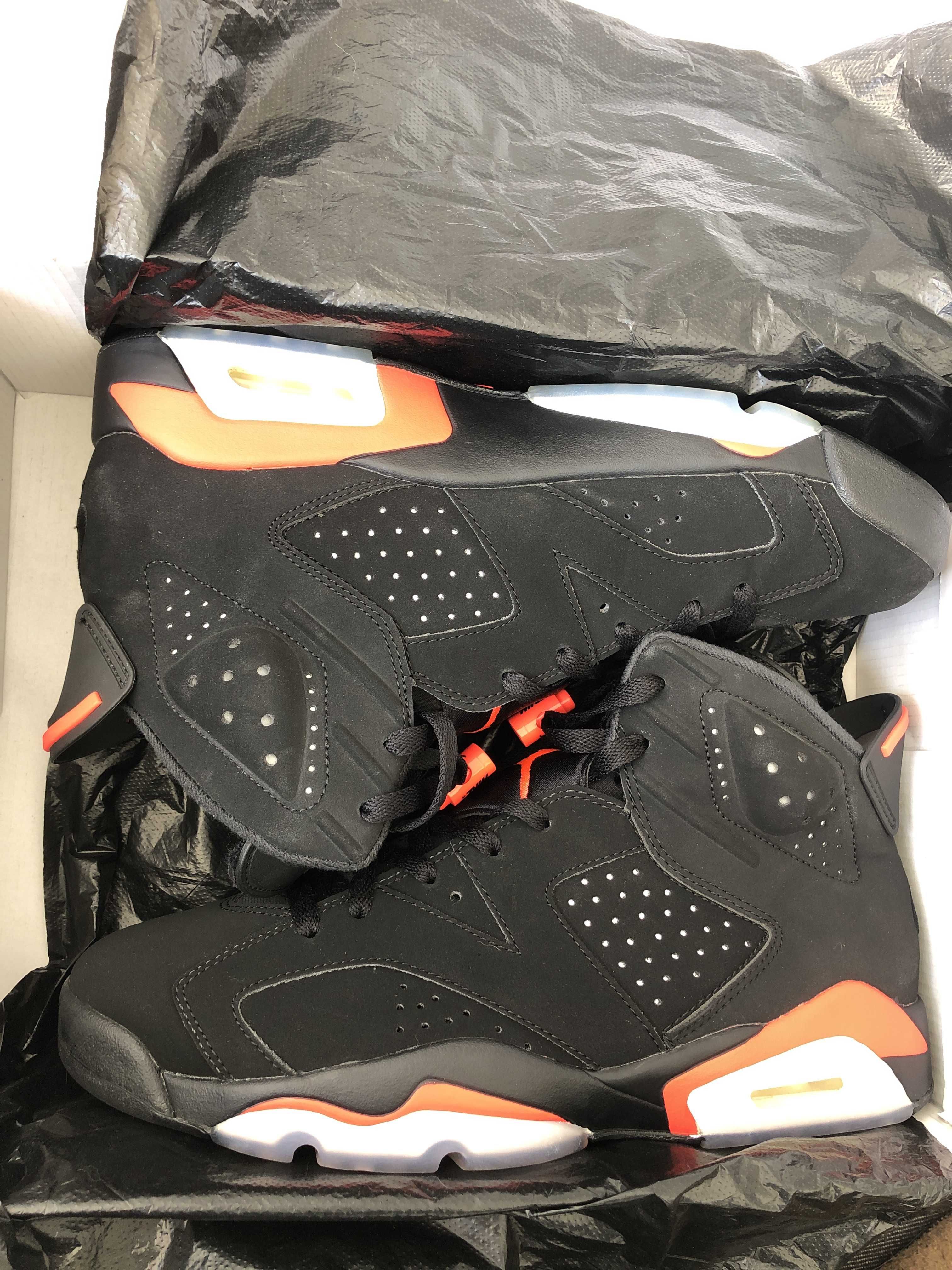Nike Air Jordan 6 Retro OG "Black/Infrared"