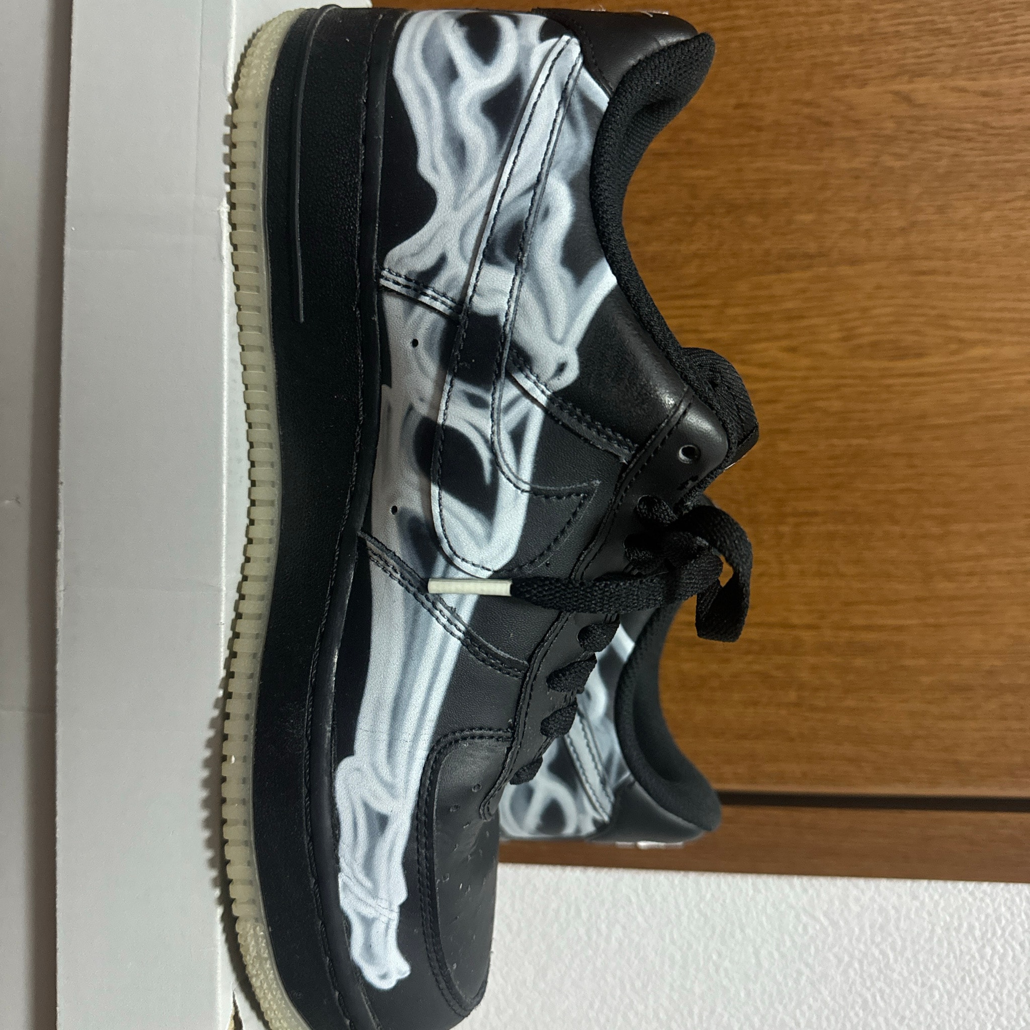 Nike Air Force 1 Low "Black Skeleton"