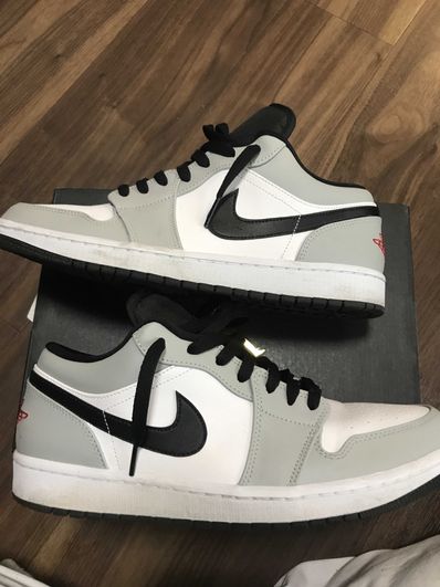 NIKE AIR JORDAN 1 LOW "LIGHT SMOKE GREY"