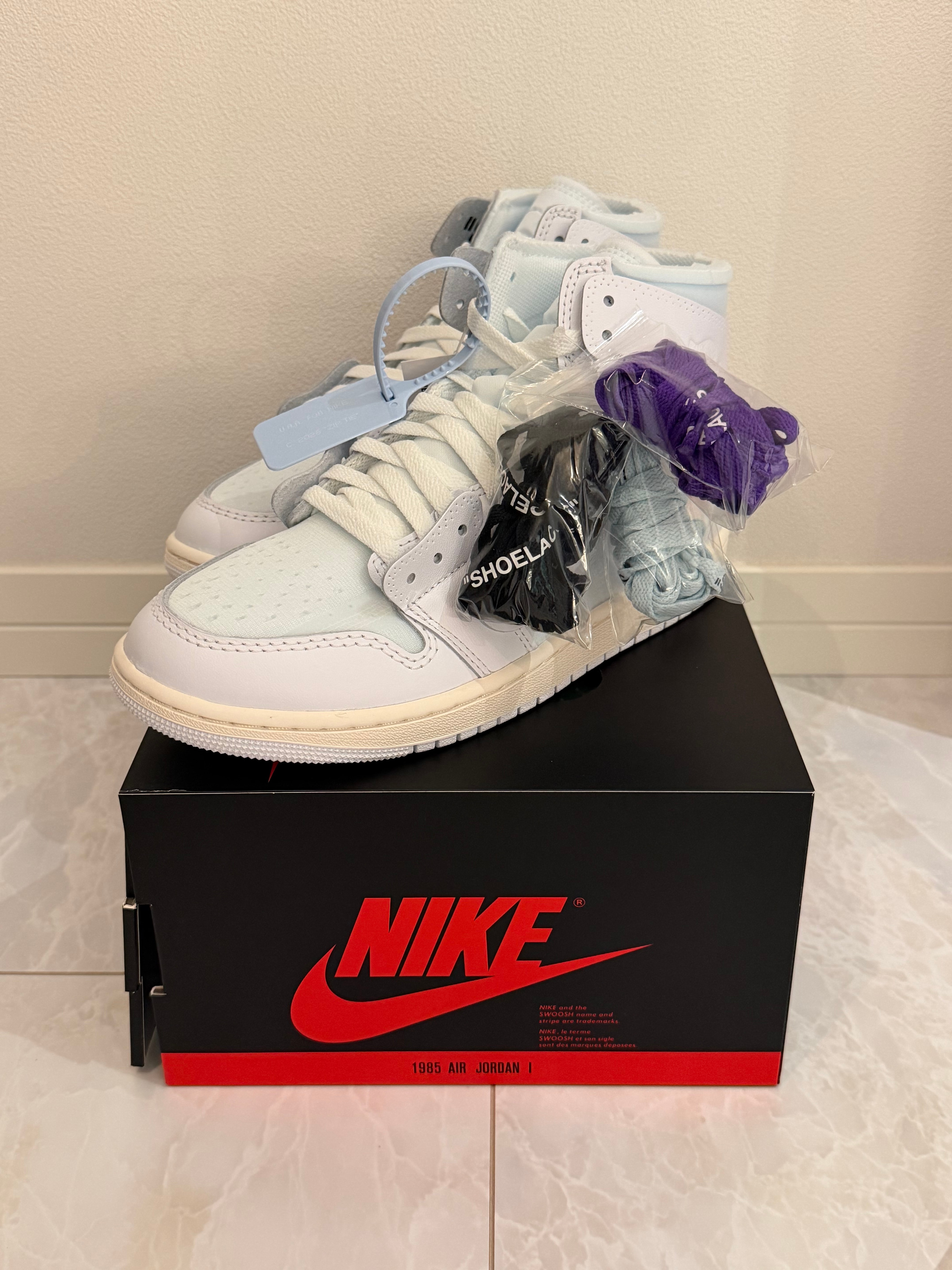 Virgil Abloh Archive (V.A.A.) × Nike Air Jordan 1 Retro High OG "Alaska"