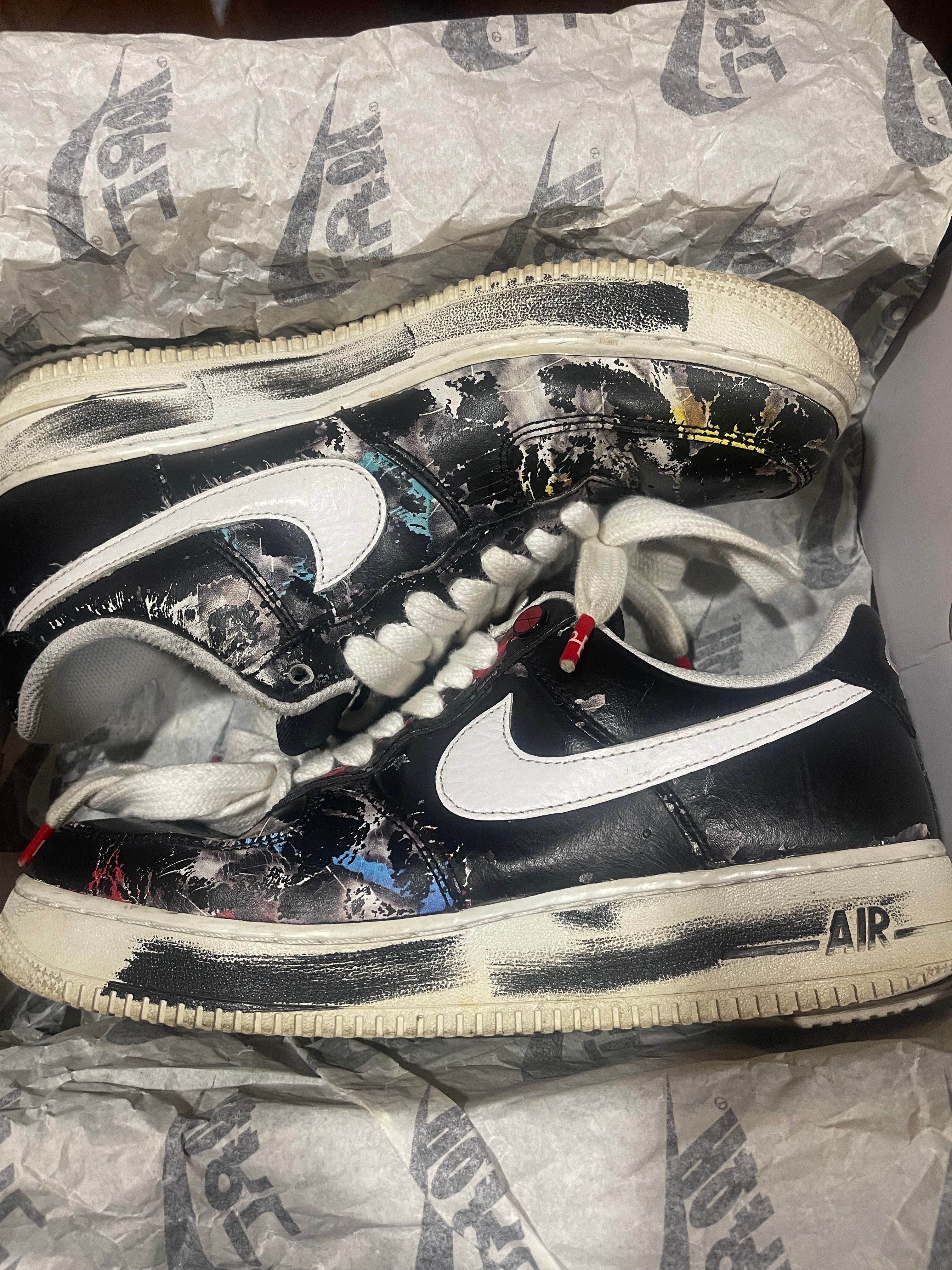 PEACEMINUSONE × Nike Air Force 1 Low Para Noise "Black" / G-DRAGON