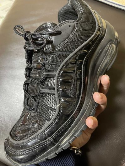 Supreme × Nike Air Max 98 "Black"