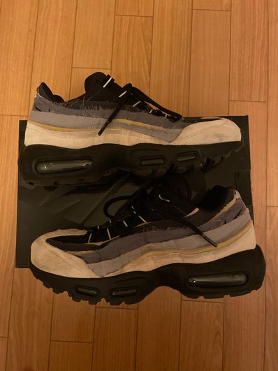 COMME des GARCONS × Nike Air Max 95 "Charcoal"