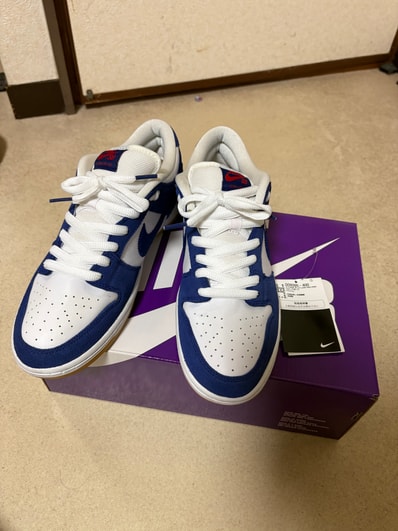 Nike SB Dunk Low "Los Angeles Dodgers/Deep Royal Blue"