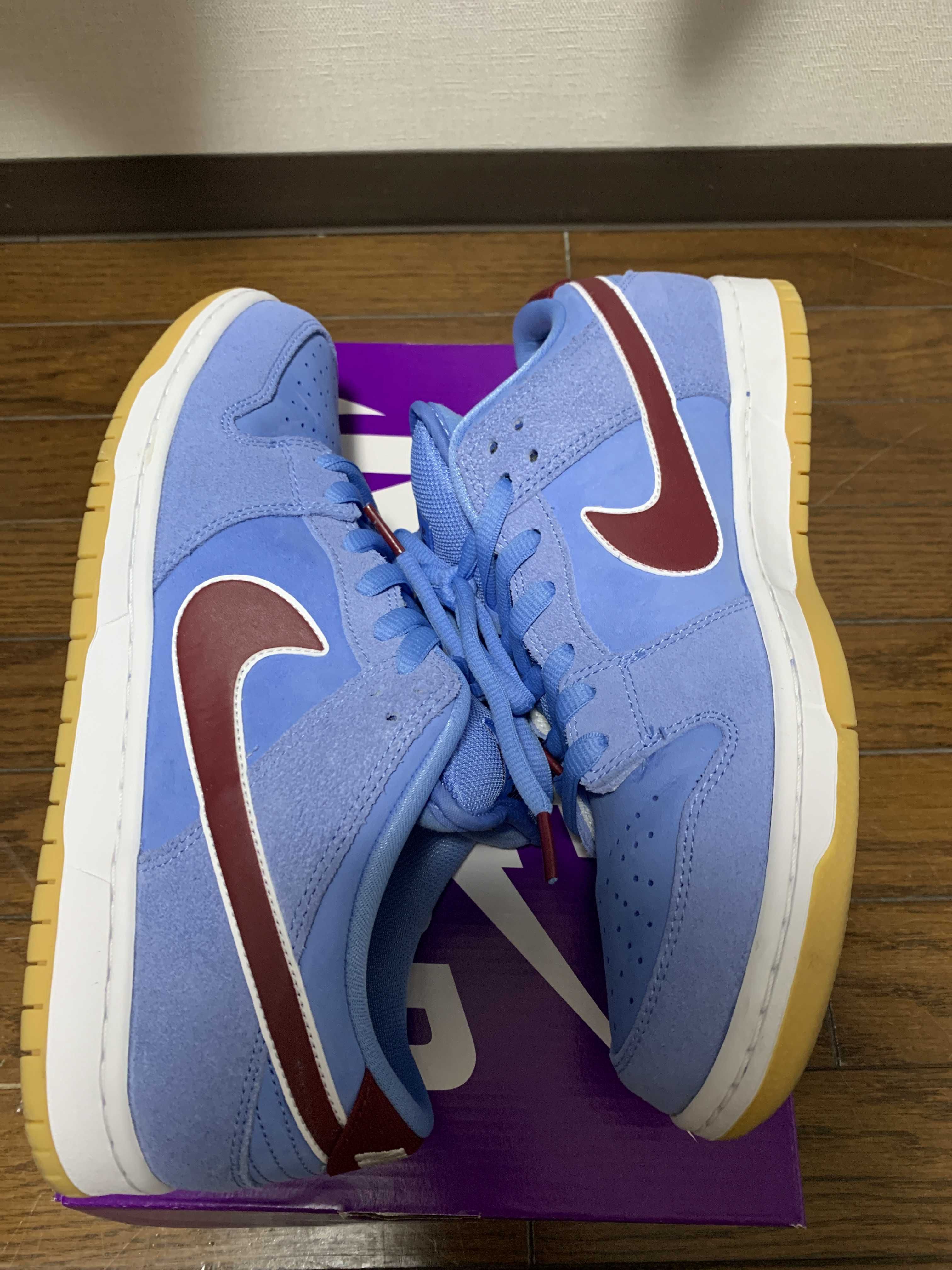 Nike SB Dunk Low Pro "Philadelphia Phillies/Valor Blue and Team Maroon"