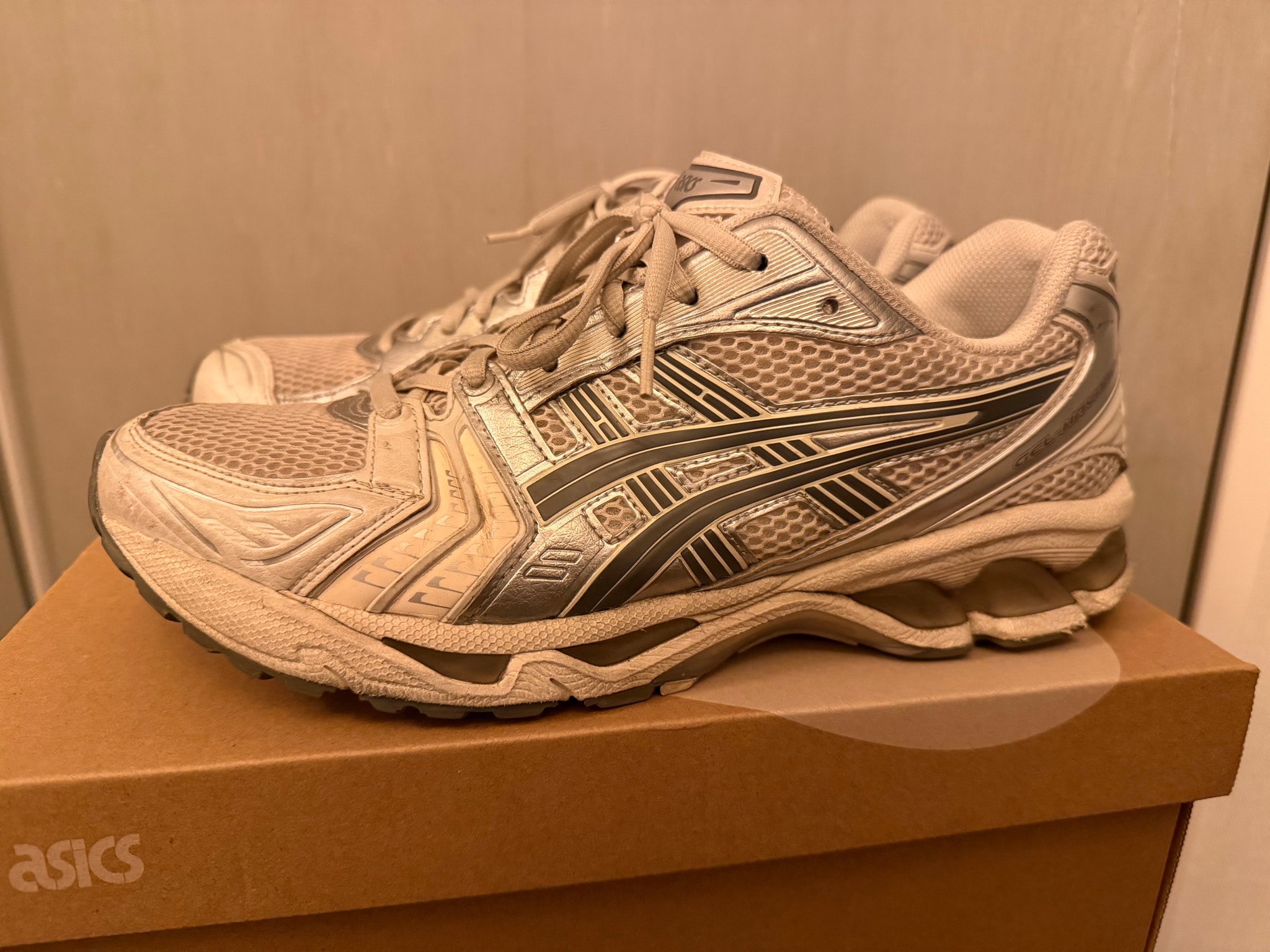 Asics Gel-Kayano 14 "Birch/Dark Pewter"