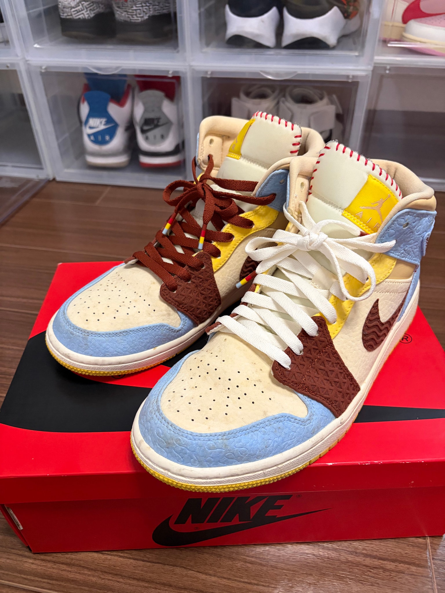 Maison Chateau Rouge × Nike Air Jordan 1 Mid SE "Fearless"