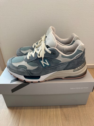 KITH × New Balance 992 "Aegean Blue/Shadow Gray"
