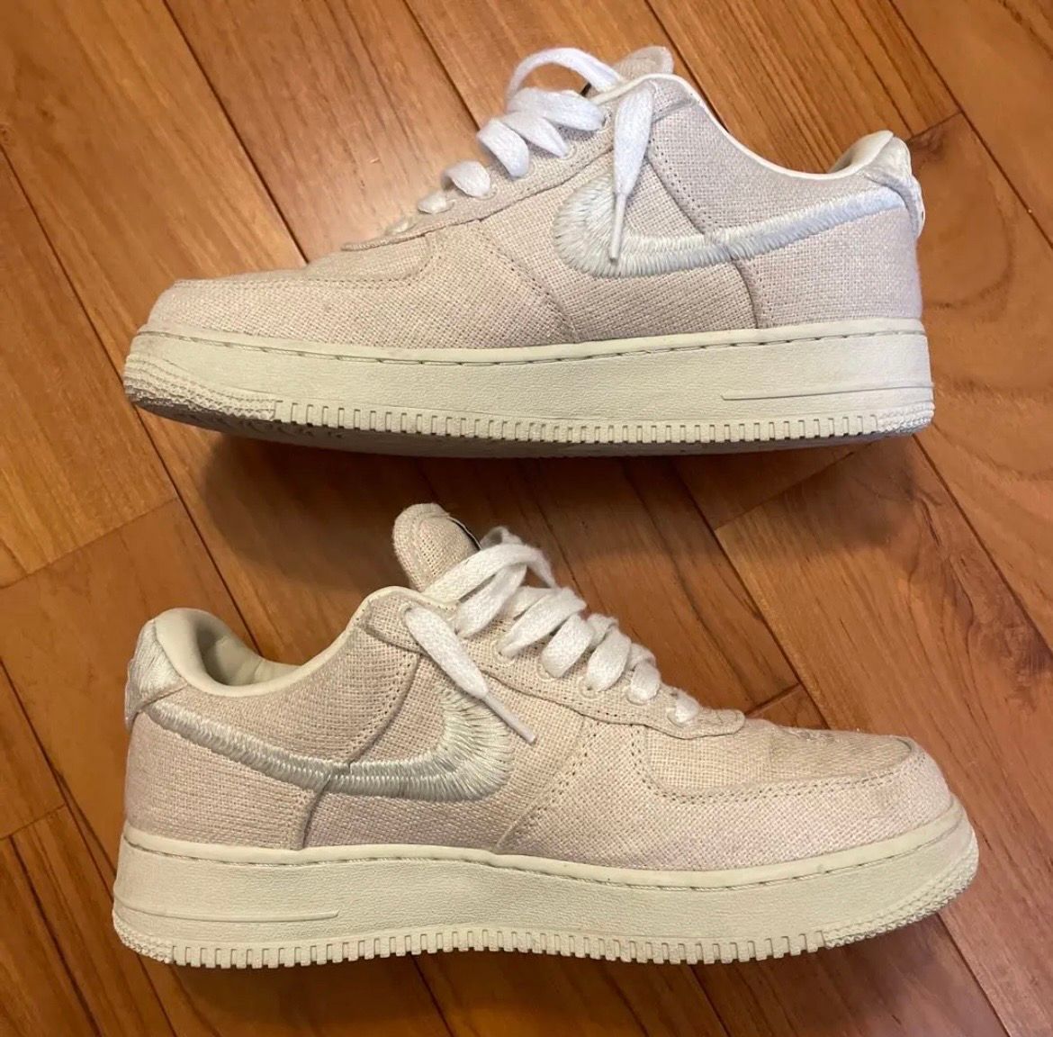 Stussy × Nike Air Force 1 Low "Fossil Stone"