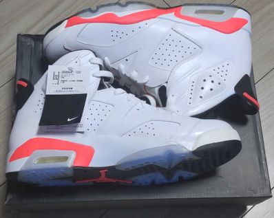 Nike Air Jordan 6 Retro "White / Infra Red" (2014)