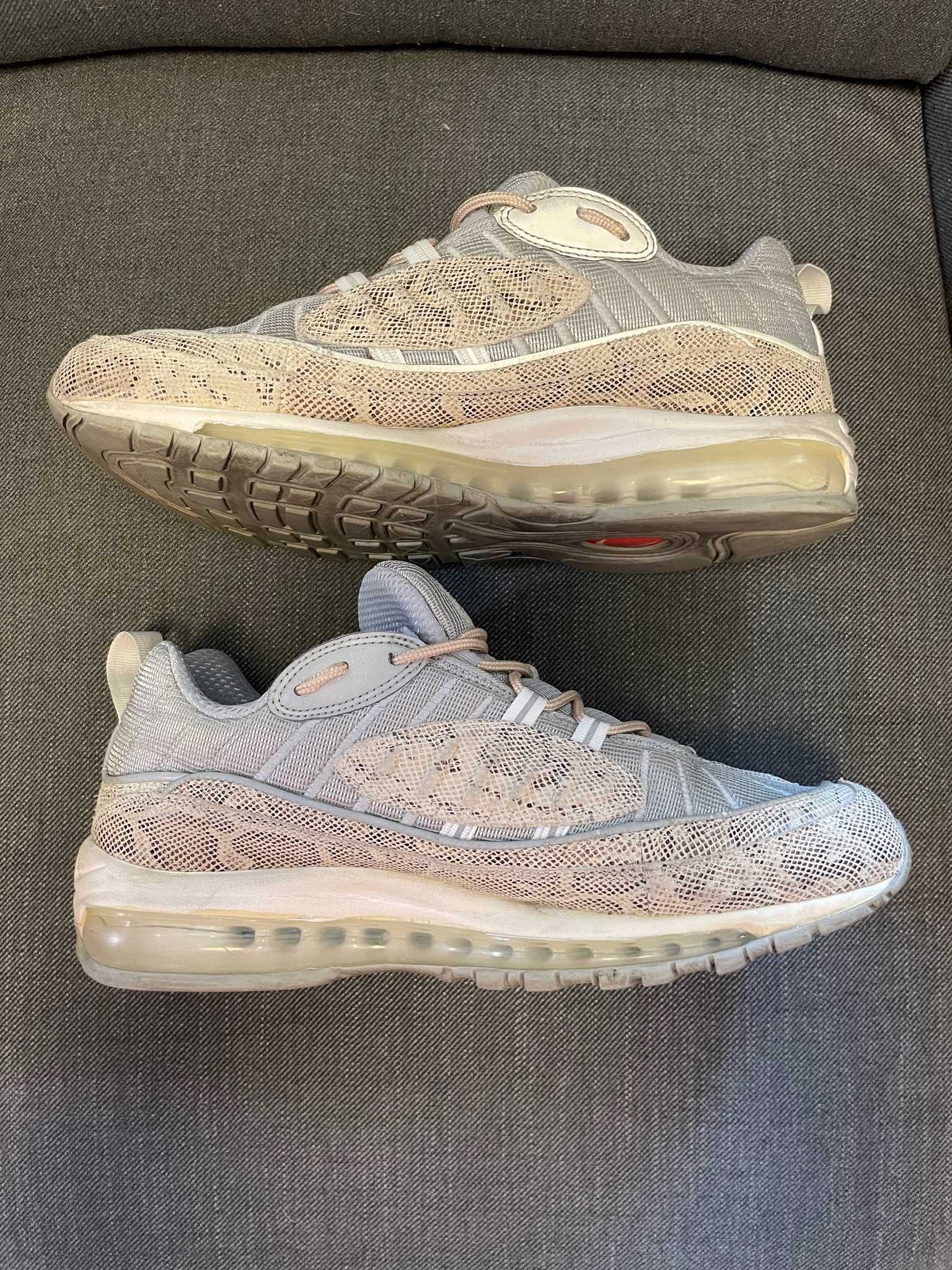 Supreme × Nike Air Max 98 "Snakeskin"