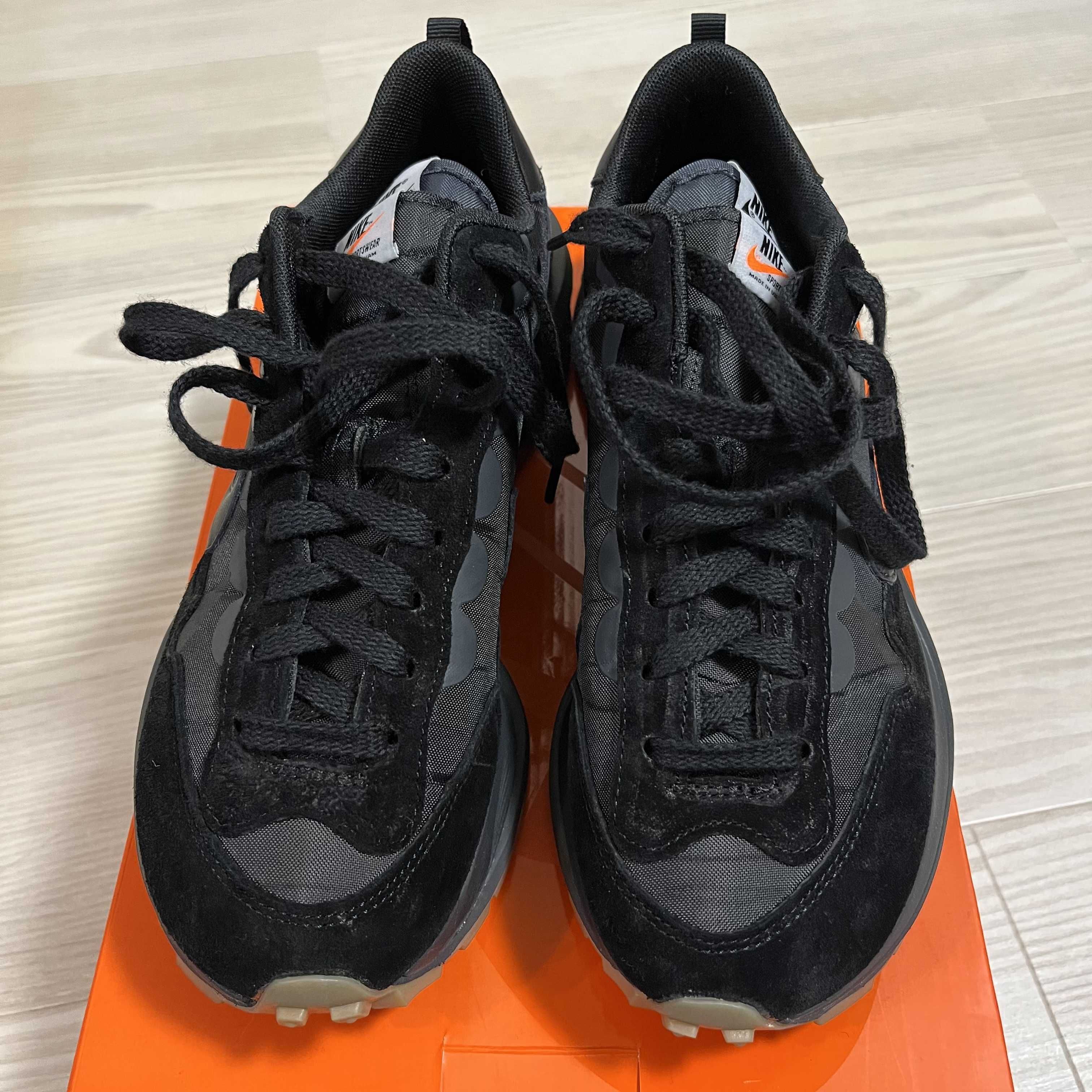 sacai × Nike VaporWaffle "Black Gum"