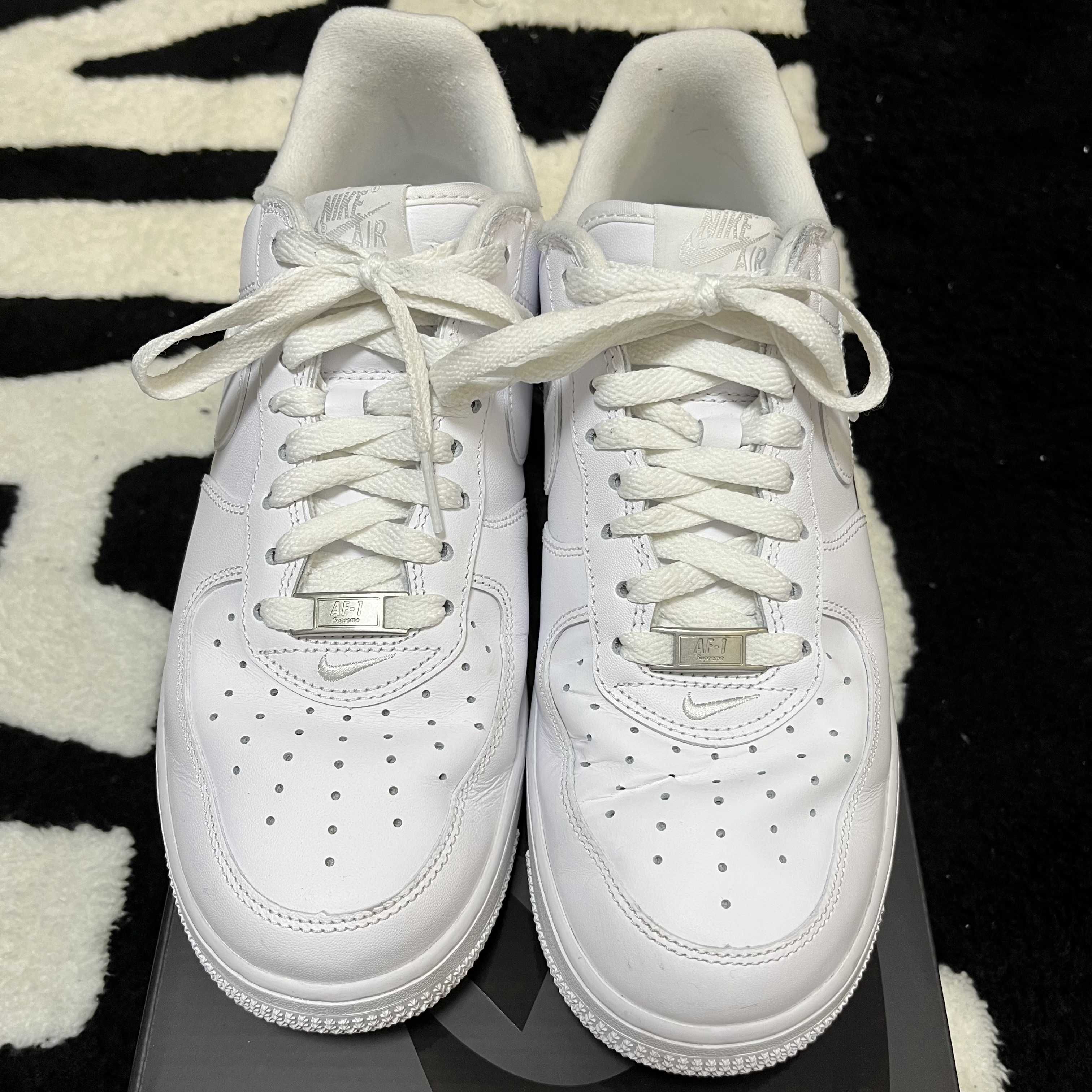 Supreme × Nike Air Force 1 Low "White"