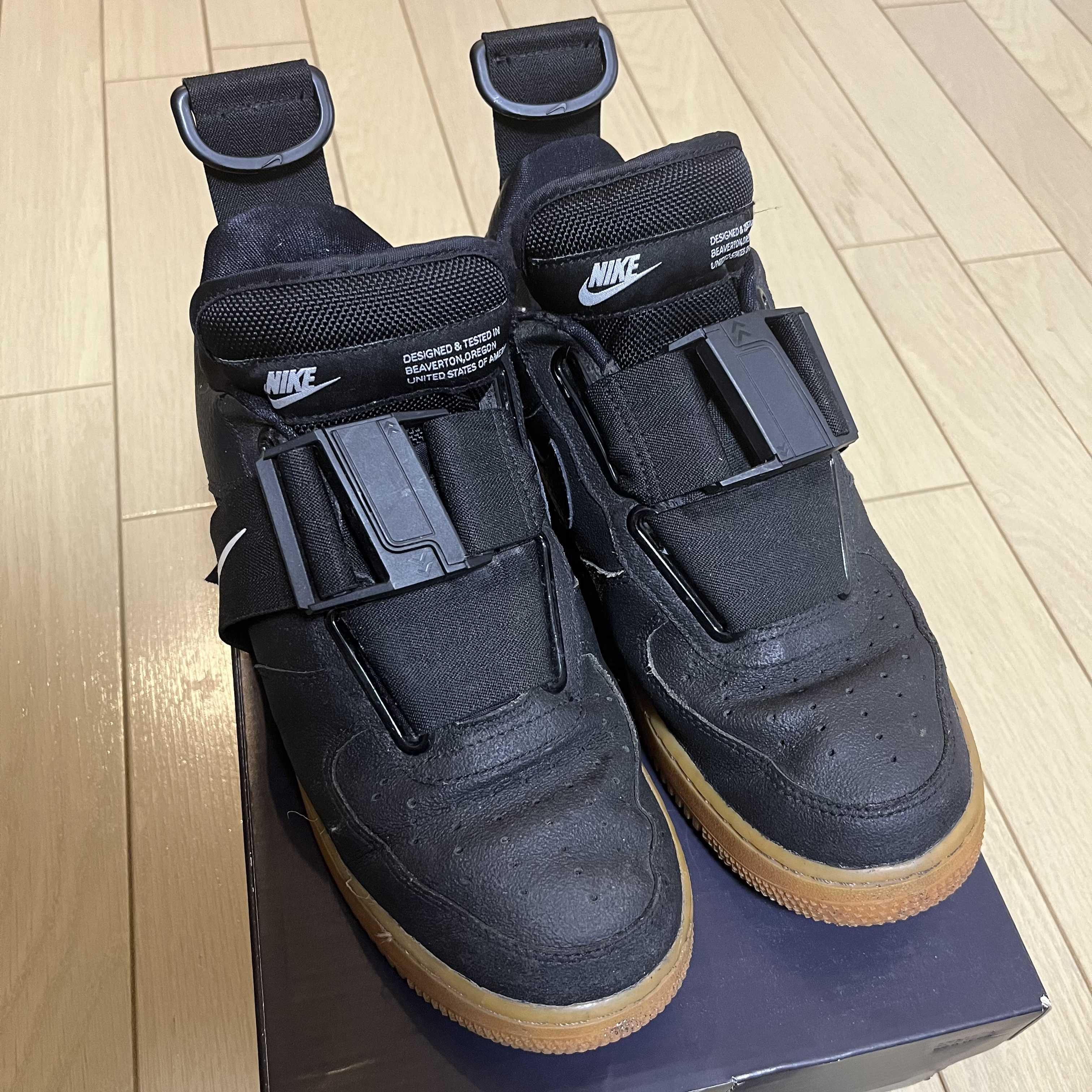 Nike Air Force 1 Utility "Black/Gum"