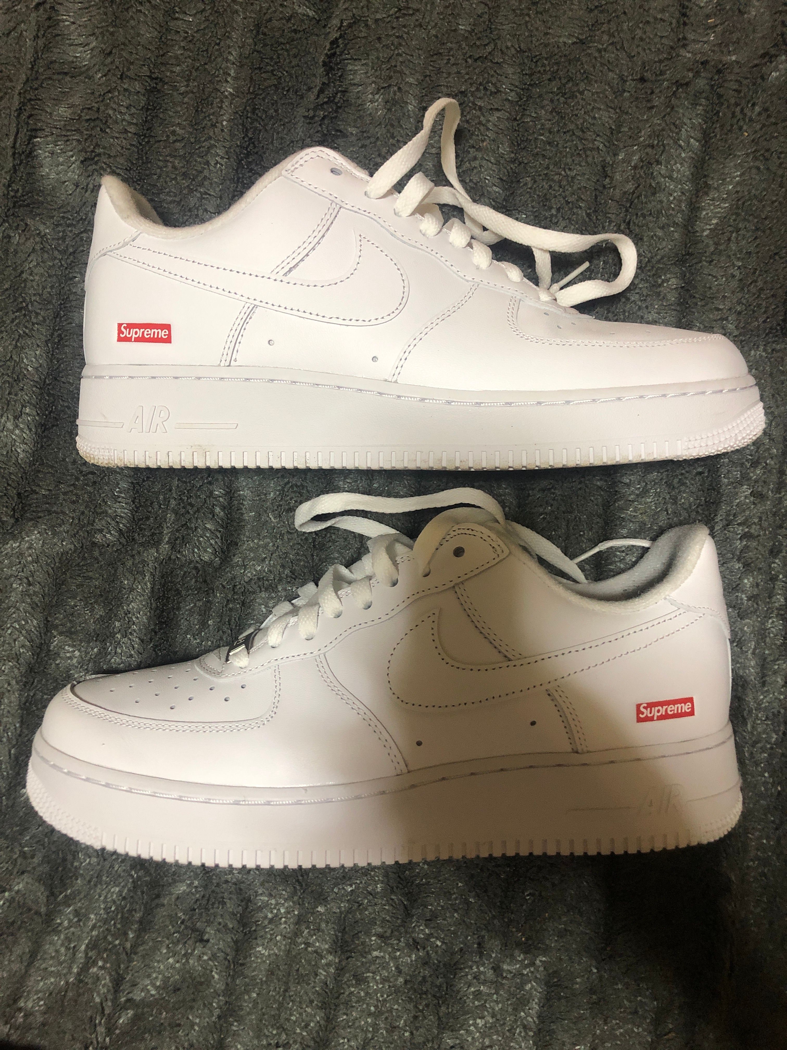 Supreme × Nike Air Force 1 Low "White"