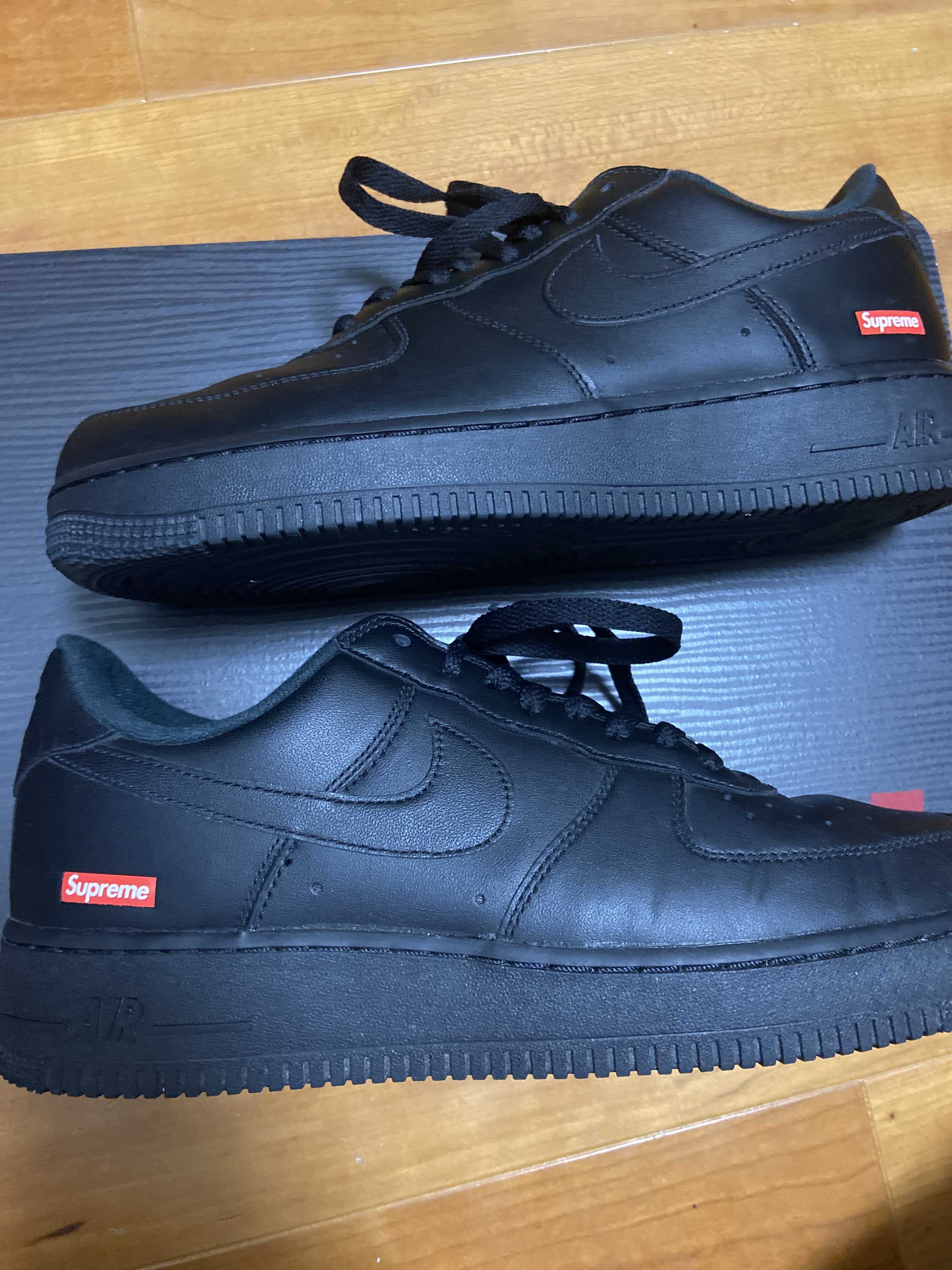 Supreme × Nike Air Force 1 Low "Black"