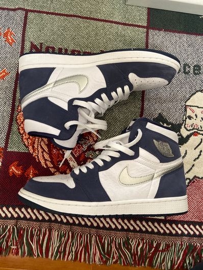 Nike Air Jordan 1 High OG CO.JP "White/Midnight Navy" (2020)(ブリーフケースなし)
